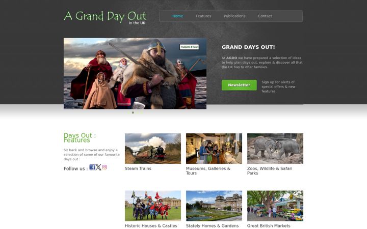 Screenshot of agranddayout.net