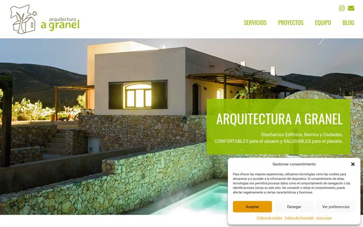 Screenshot of agranel.org