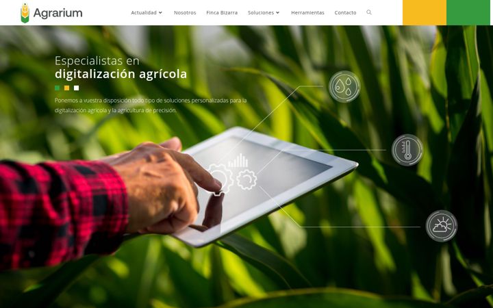 Screenshot van agrarium.es