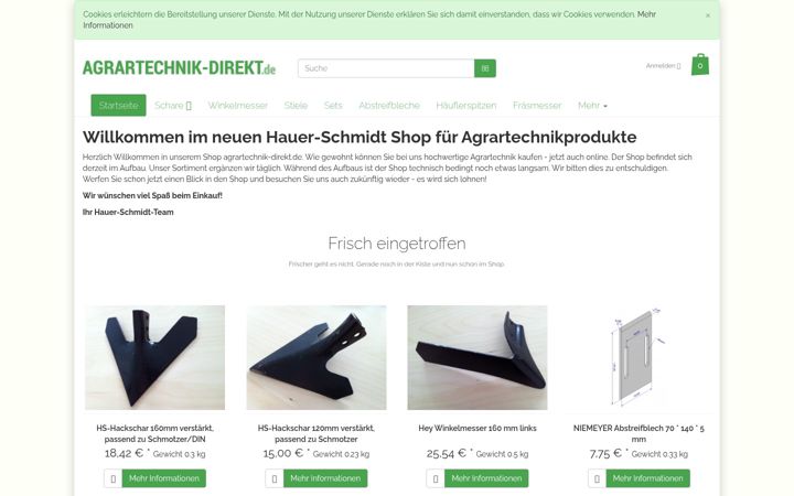 Screenshot of agrartechnik-direkt.de