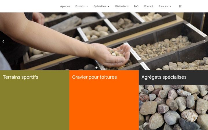Screenshot of agrebec.ca