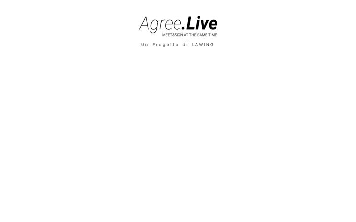 Screenshot of agree.live
