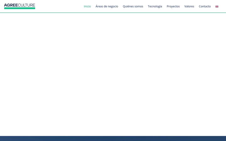 Screenshot stránky agreeculture.es