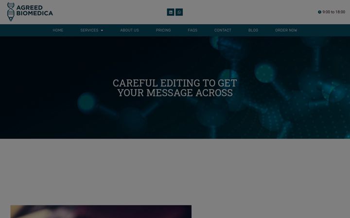 Screenshot di agreedbiomedica.com