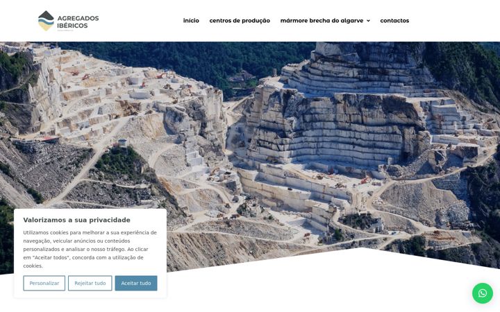 Capture d'écran de agregadosibericos.pt