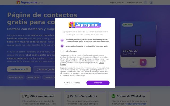 Screenshot of agregame.com