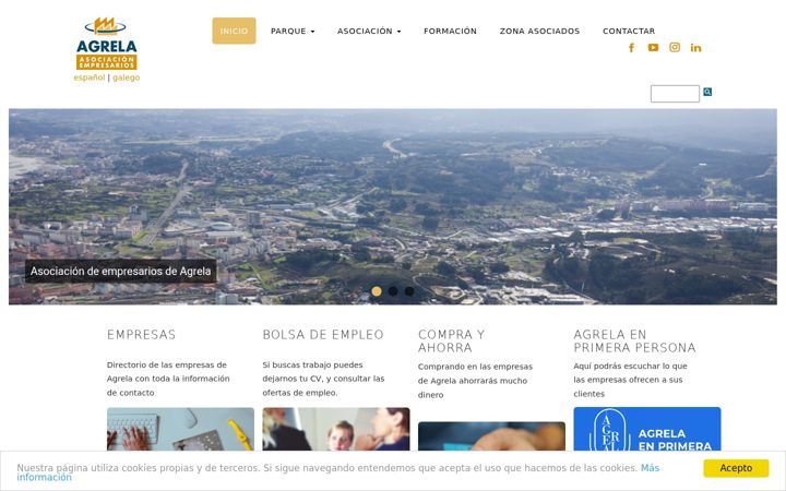Screenshot of agrela.com