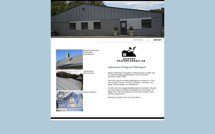 Screenshot of agrensplatslageri.com
