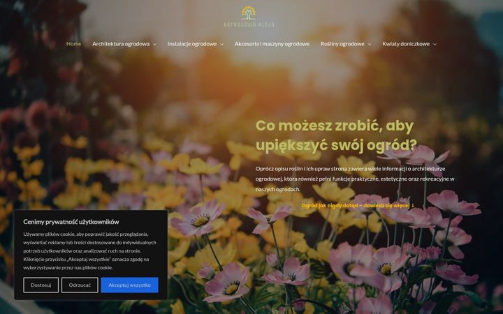 Screenshot of agrestowaaleja.pl