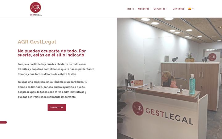 Screenshot of agrgestlegal.es