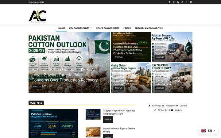 Screenshot of agri-crop.com