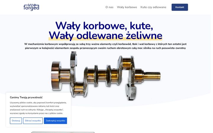 Screenshot of agri-forged.pl