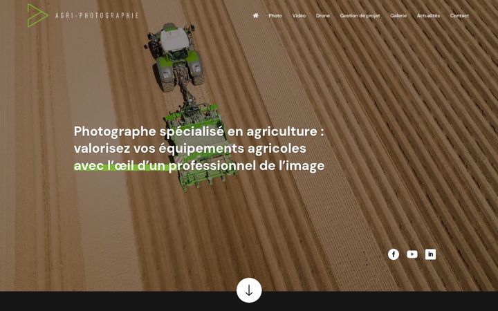Screenshot of agri-photographie.com