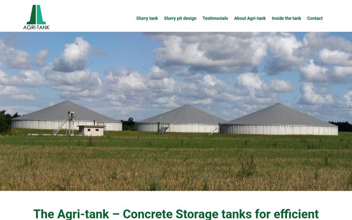 Screenshot of agri-tank.com