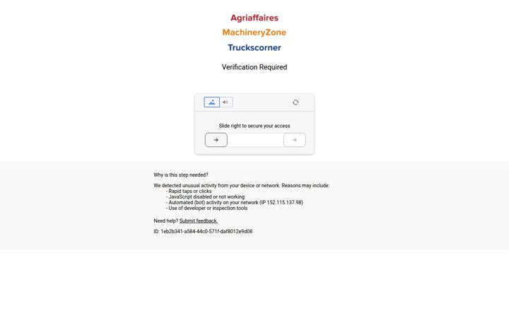 Screenshot of agriaffaires.com