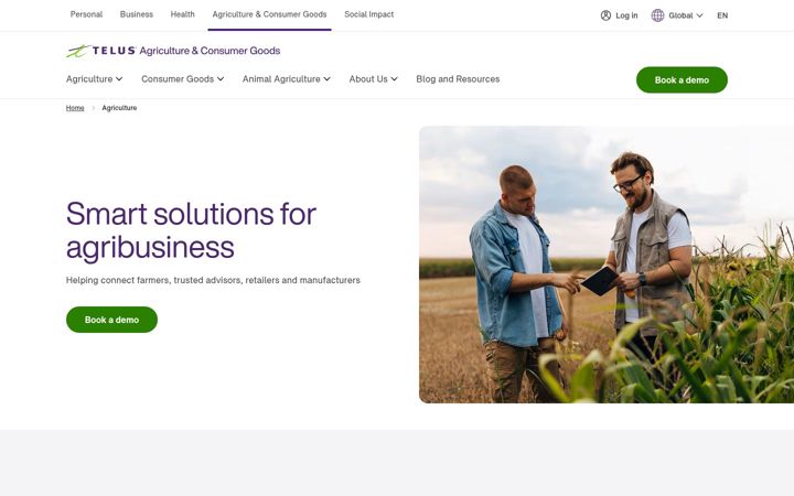 Screenshot of agrian.com