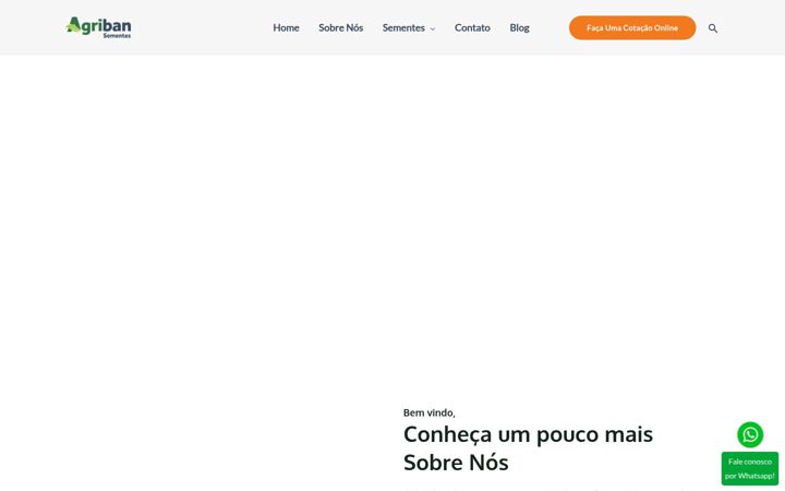 Screenshot of agriban.com.br