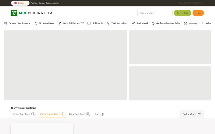 Screenshot of agribidding.com