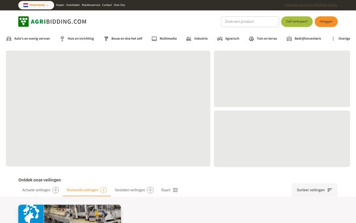 Screenshot of agribidding.nl