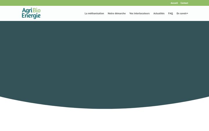 Screenshot of agribio-energie.fr
