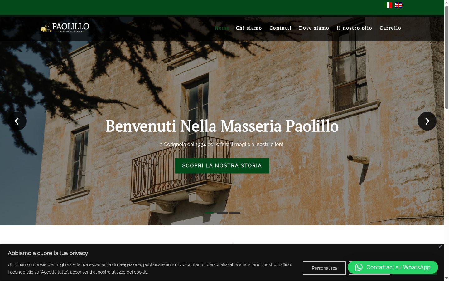 Screenshot tal-banner tal-kunsens muri qabel kwalunkwe interazzjoni