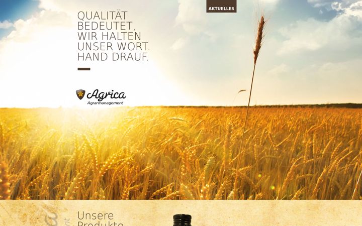 Screenshot of agrica.at