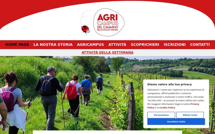 Screenshot of agricampus.eu