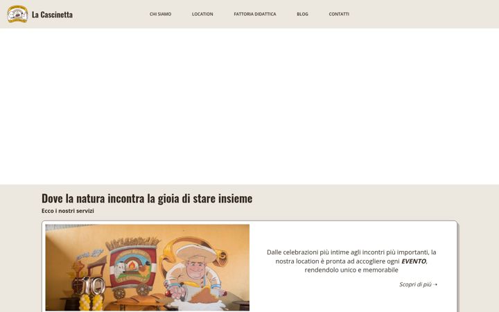 Screenshot of agricascinetta.it