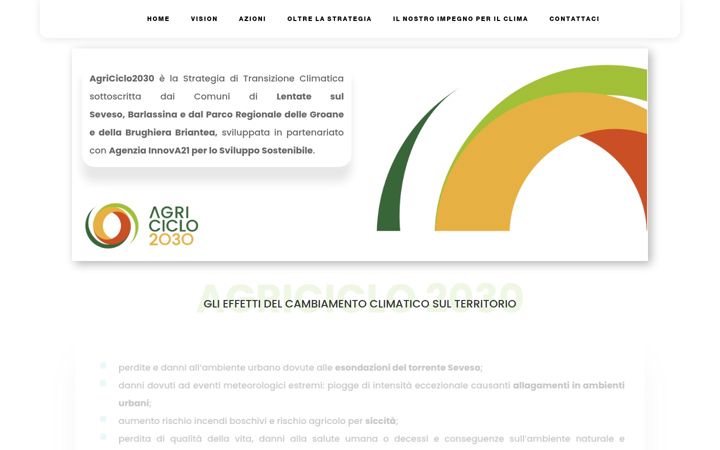 Screenshot of agriciclo2030.it