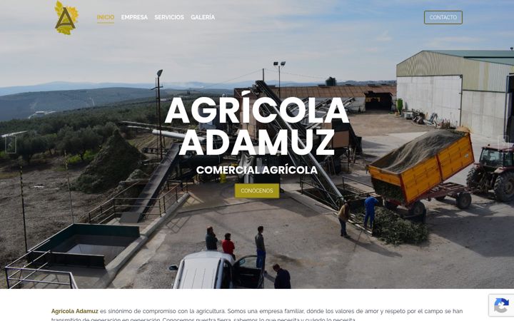 Screenshot of agricolaadamuz.com