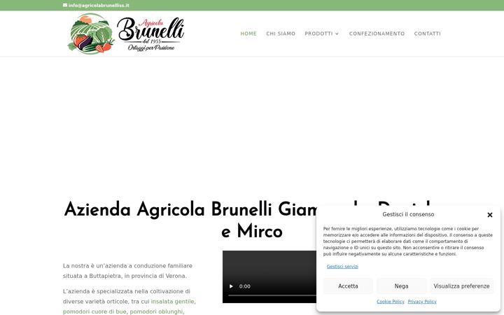 Screenshot of agricolabrunelliss.it
