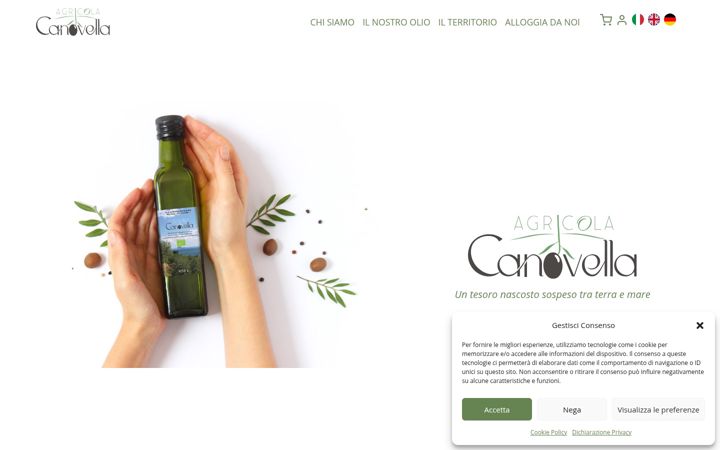 Screenshot of agricolacanovella.it