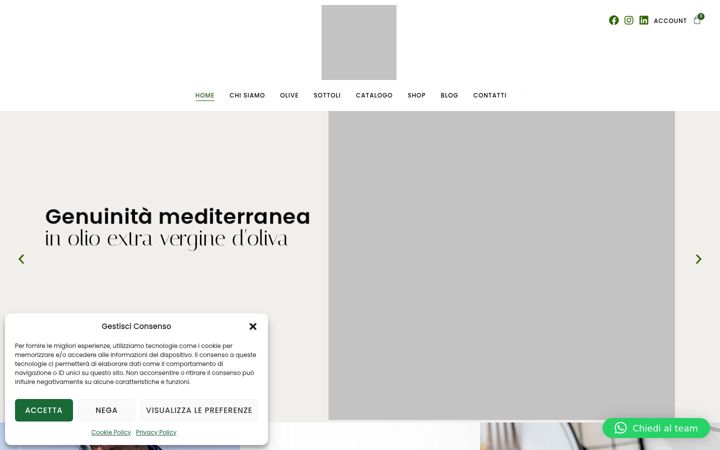 Screenshot of agricolacapuano.it