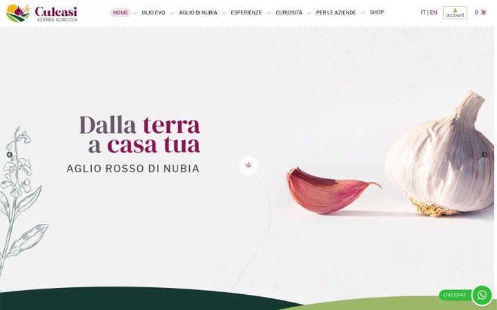 Screenshot of agricolaculcasi.it