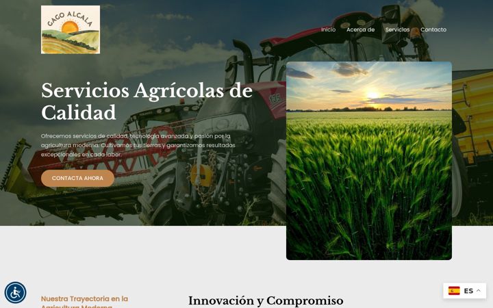 Screenshot of agricolagagoalcala.com
