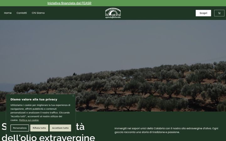 Screenshot of agricolaghetterello.com