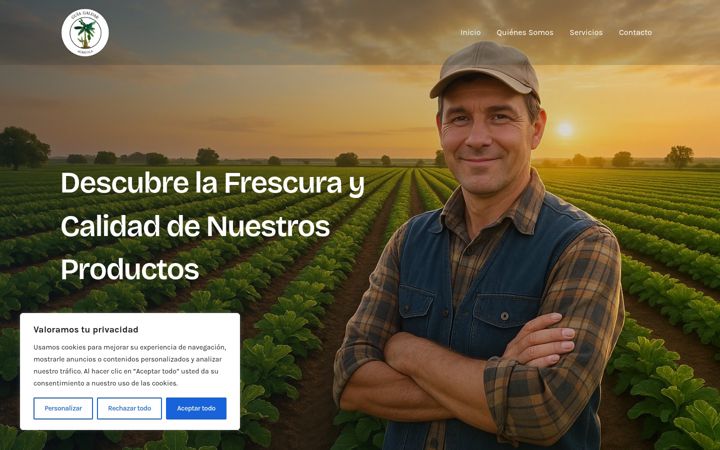 Screenshot of agricolaguia-galdar.com