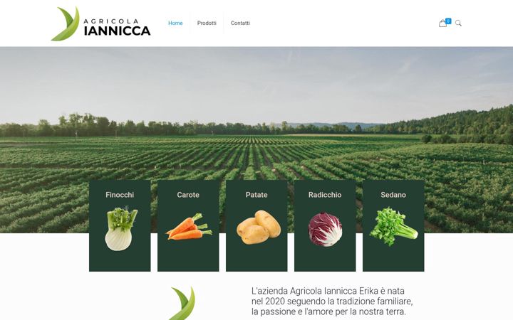 Ekraanipilt saidist agricolaiannicca.it