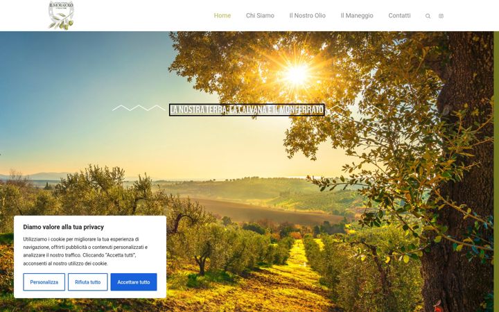 Ekraanipilt saidist agricolailmoraiolo.it