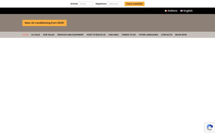 Screenshot of agricolalavalle.it