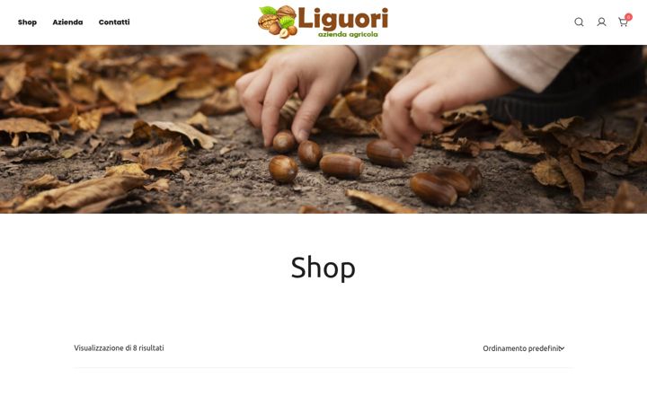 Screenshot of agricolaliguori.it