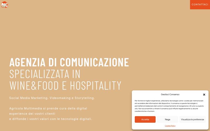 Screenshot of agricolamultimedia.it