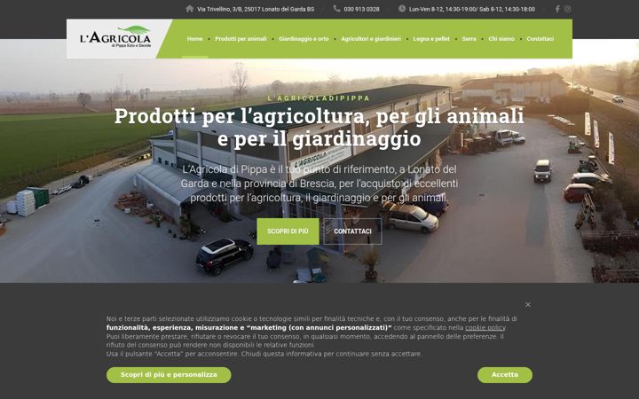 Zrzut ekranu agricolapippa.it