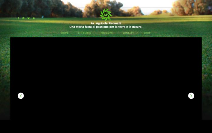 Screenshot of agricolapiromalli.com