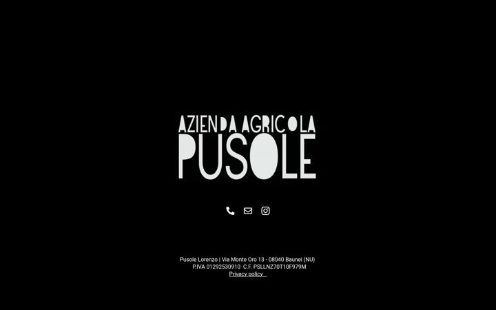Screenshot of agricolapusole.com