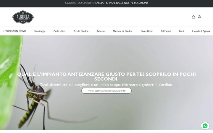 Screenshot van agricolashop.it