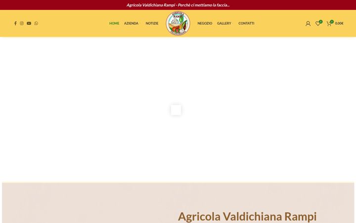 Screenshot ta' agricolavaldichianarampi.it