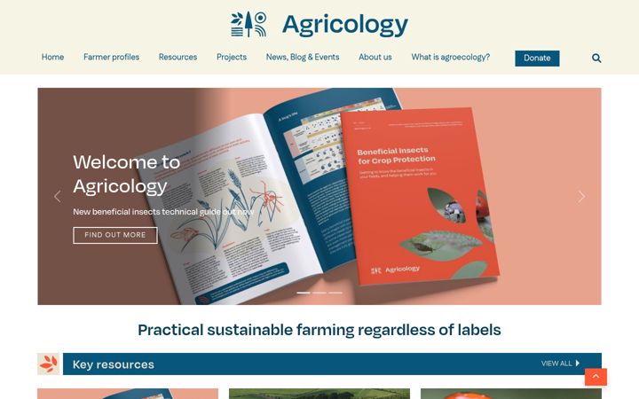 Screenshot of agricology.co.uk