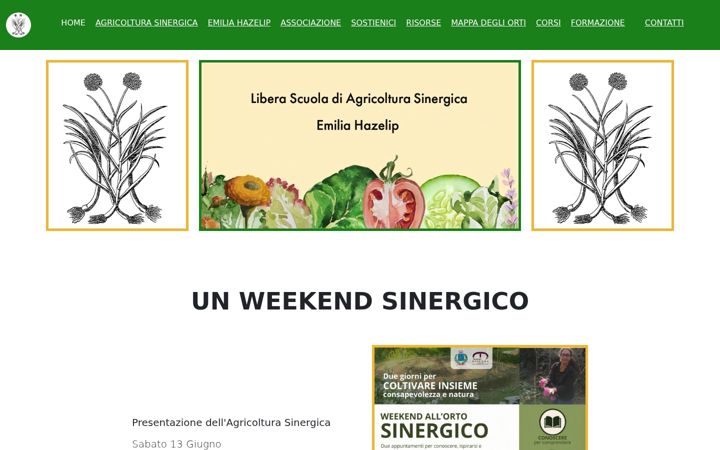 Screenshot of agricolturasinergica.it