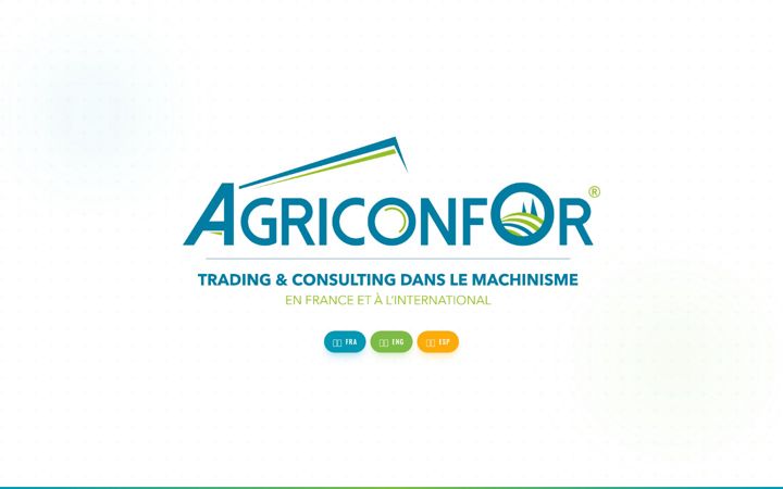 Screenshot of agriconfor.com